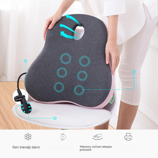 Ergonomic Memory Foam Cushion for Chair Backrest